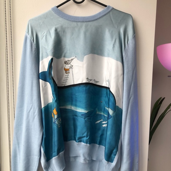 Lanvin Other - Babar silk/cashmere pullover